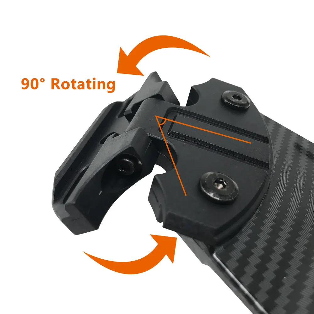 Детали крылья регулируемые боковые зеркало заднего вида для Kawasaki зеркальные