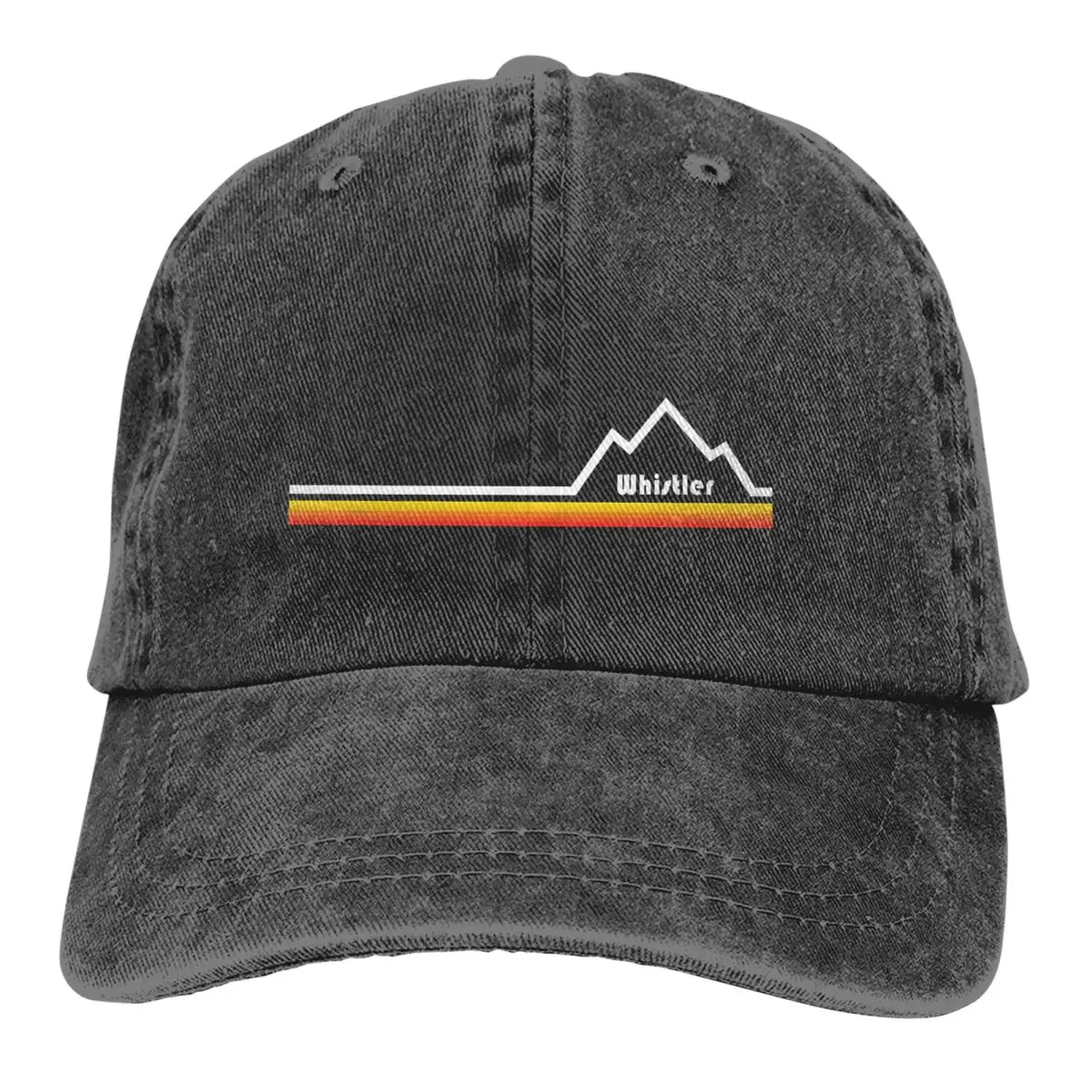 S Whistler British Columbia Women's Hat Sun Visor Baseball Caps Cross Country Peaked Trucker Dad Hat