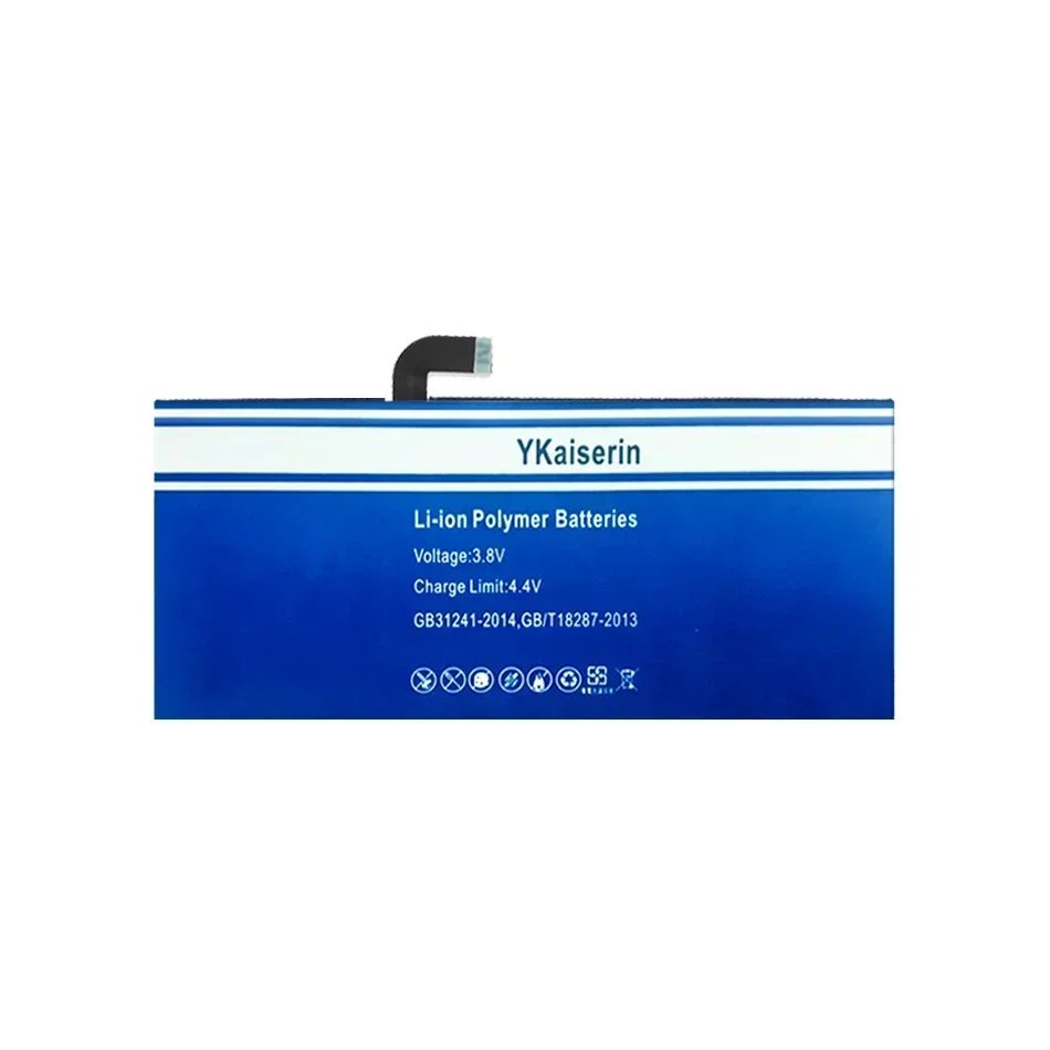 Аккумулятор YKaiserin Pro 8 емкостью 5300 мАч (96BTA016H 96BTA015H) для планшетов Microsoft Surface Pro8 1982 1983