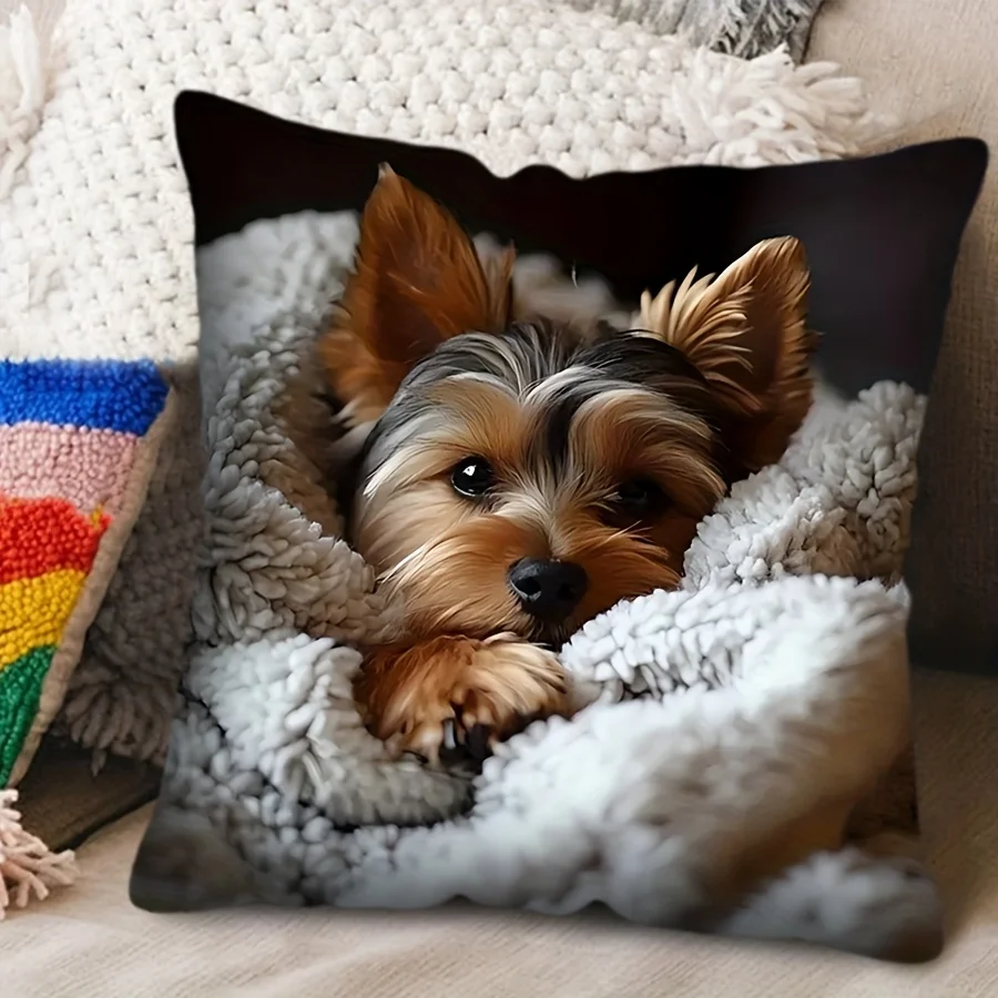 

Наволочка ЗЗН Йоркширский Терьер 45x45 см