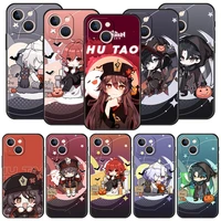 cute genshin impact xiao luxury phone case for iphone 11 12 13 pro max mini 7 8 plus x xr xs max se 2020 silicone funda cover