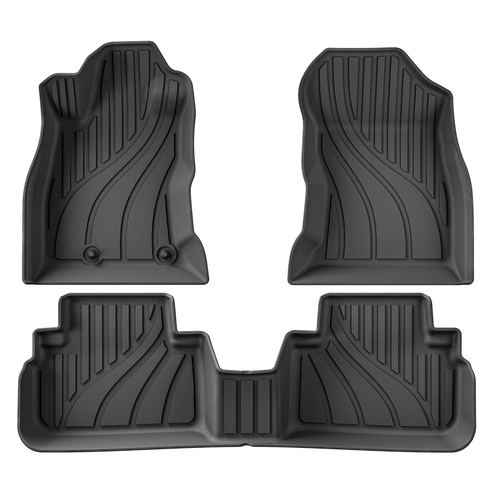 

Для Subaru Forester 2019-2024 топливная версия США TPE 3D автомобильные коврики грузовой вкладыш багажник/накладка на спинку водонепроницаемый черный