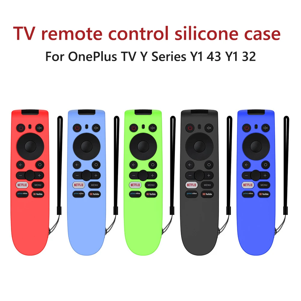 

Bluetooth-compatible Voice Remote Controller Case TV Remote Controller Skin for OnePlus TV Y Series Y1 43/Y1 32