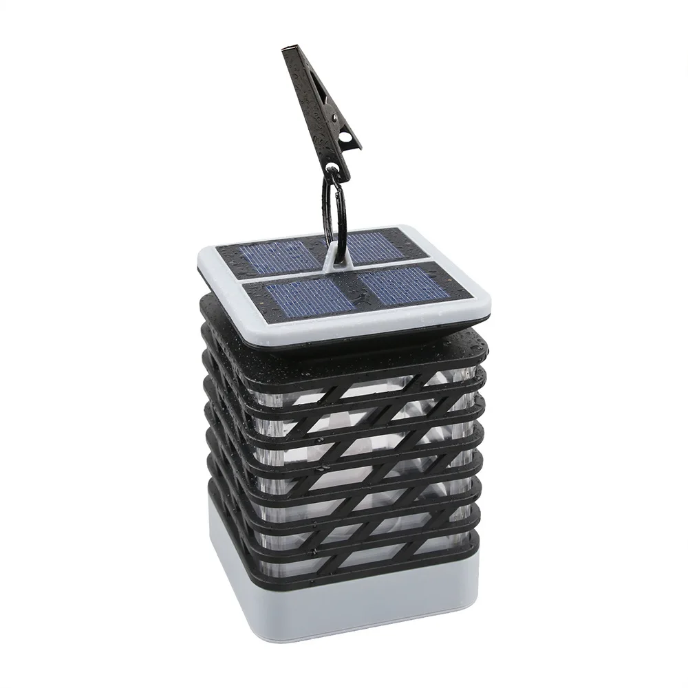 

Solar Candle Lamp Outdoor Waterproof Courtyard Ambience Light Wiring Free Photovoltaic Hanging LED Lights