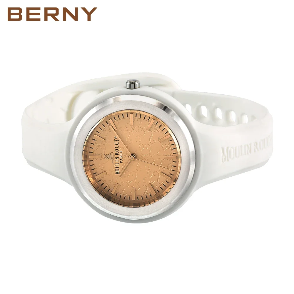 Женские часы кварцевые наручные силиконовый ремешок спортивные женские