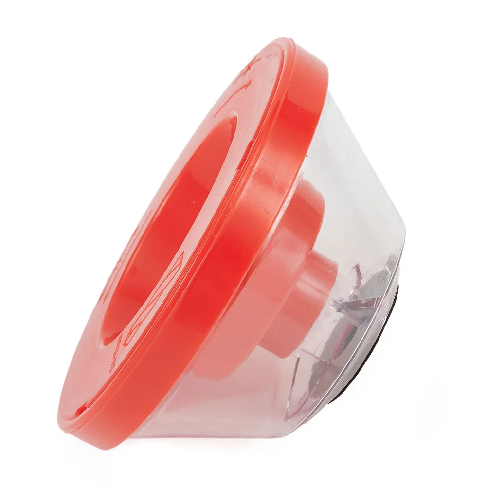

Durable Newest Drill Dust Cover Collector Cover Drill Dust Collector Electric Must-Have 2pieces Ash Household Red