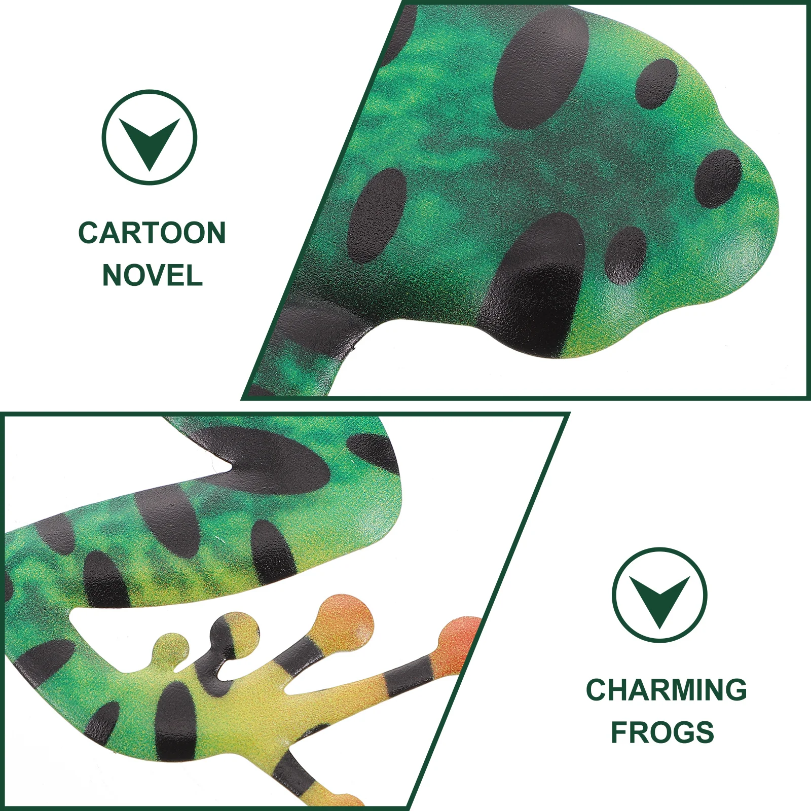 Винтажный домашний декор садовый забор статуя кованая железная лягушка