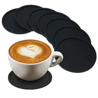 non slip silicone drinking coaster cup mat pad coaster table silicone mat placemats durable coffee cup mat kitchen accessories