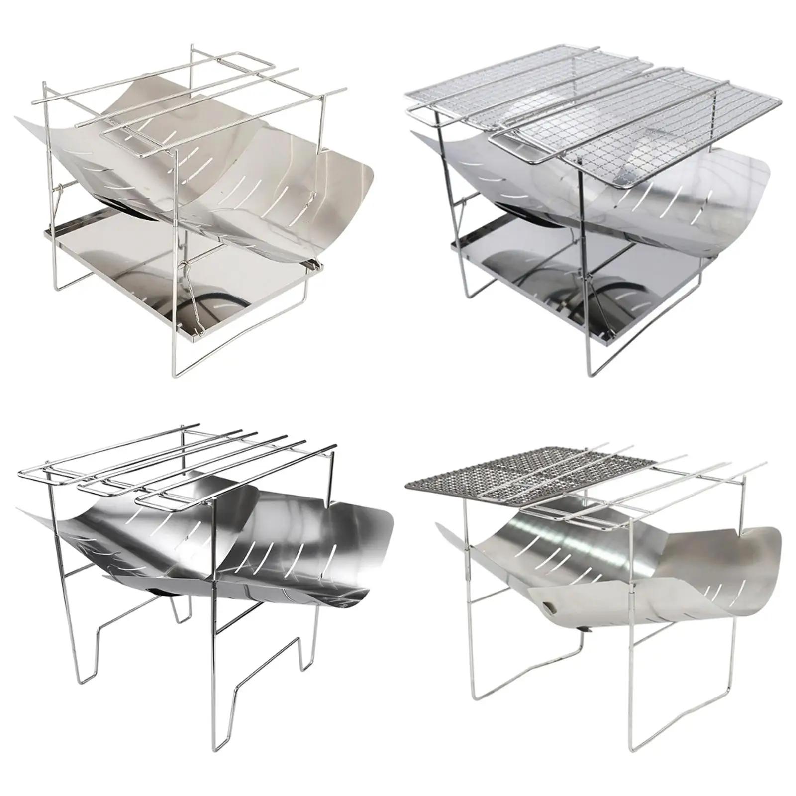 

Portable BBQ Barbecue Grill Cooking Fold Stove Party Picnic Rack Backyard
