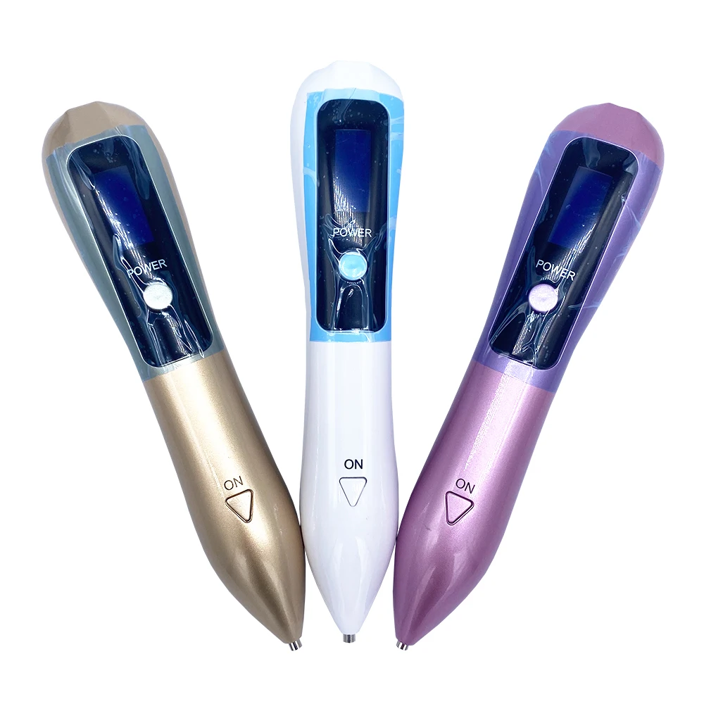 

Portable LCD Plasma Pen Face Spots Skin Tag Mole Remover Tattoo Tool LED Laser Machine Pen Facial Freckle Wart Dark spot Removal