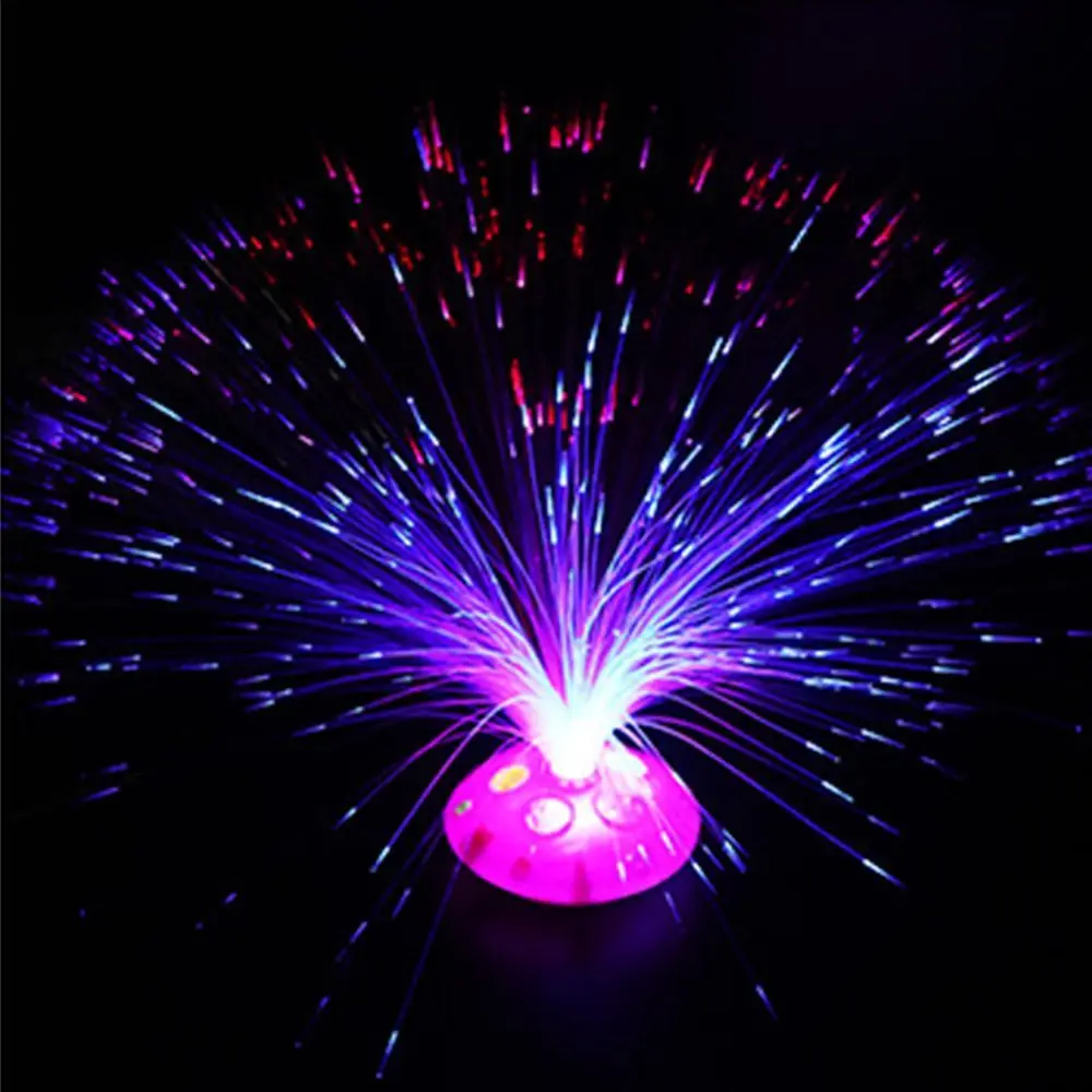 

Gifts Multi-color Changing Holiday Wedding Party Light-Up Toys Night Light LED Light Fiber Optic Lamp