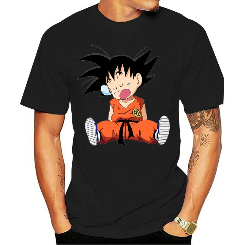 

Мужская футболка принт Dragon Ball Z DBZ, летняя повседневная мужская футболка унисекс в стиле Харадзюку, модная мужская крутая футболка в стиле Ха...