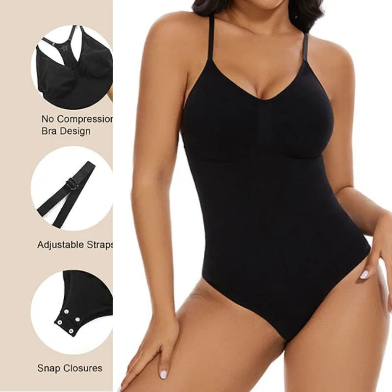 Guudia Racerback бесшовный формирователь тела майка боди для женщин корректирующее