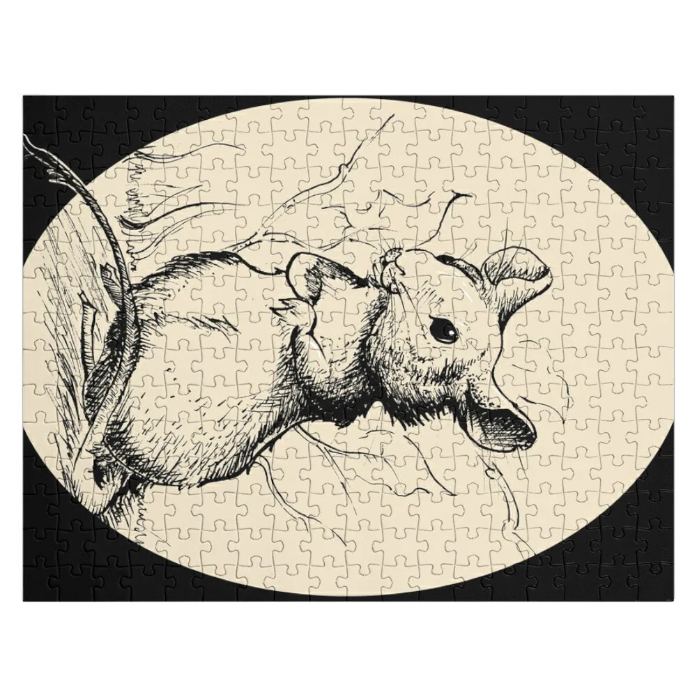 23 июля мышь чернила рисование головоломка головоломки куски взрослые Iq с