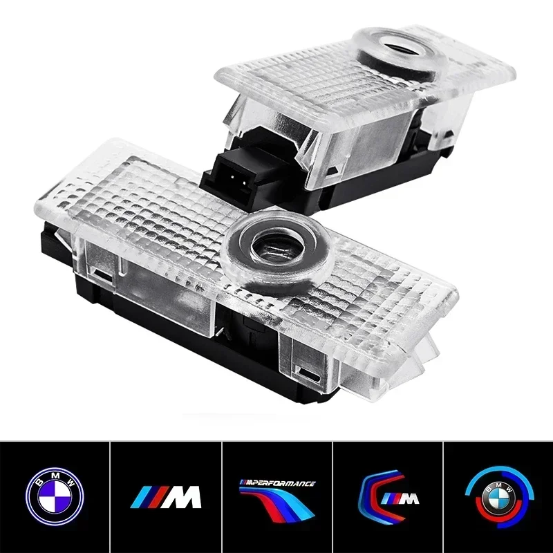 2X светодиодный светильник для дверей автомобиля лампа проектора BMW X5 E70 E60 F10 F20 F30 X3