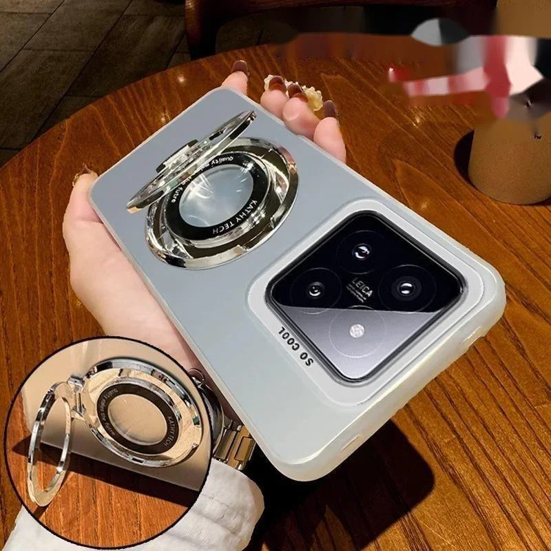 Для Xiaomi 14 14T 13 13T Poco F6 X6 Pro F5 чехол противоударный жесткий для ПК Magesafe магнитный