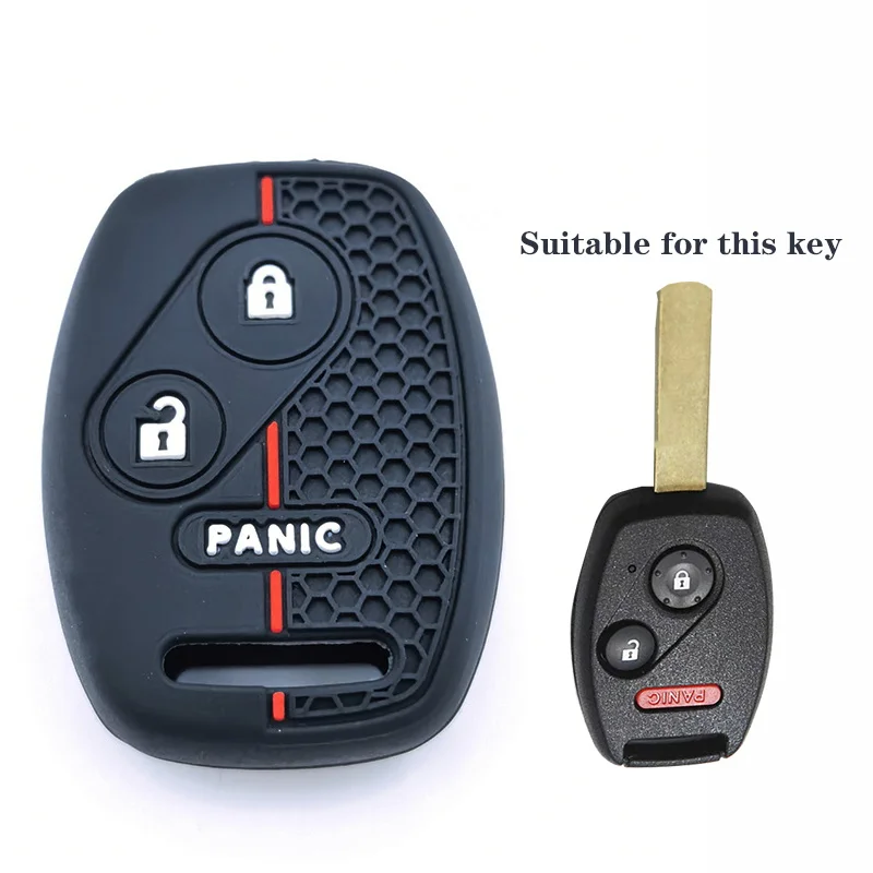

Силиконовый Чехол Для Ключа С Дистанционным Управлением Для Honda Civic 4D, Jazz, GR8, CR-V, SRV, FRV