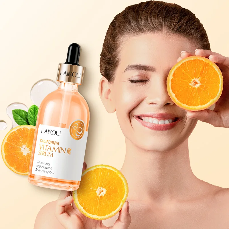 

LAIKOU Vitamin C Essence 100ml Facial Moisturizing Hydrating Anti-Aging Anti Wrinkle Face Serum Facial Skin Care Products