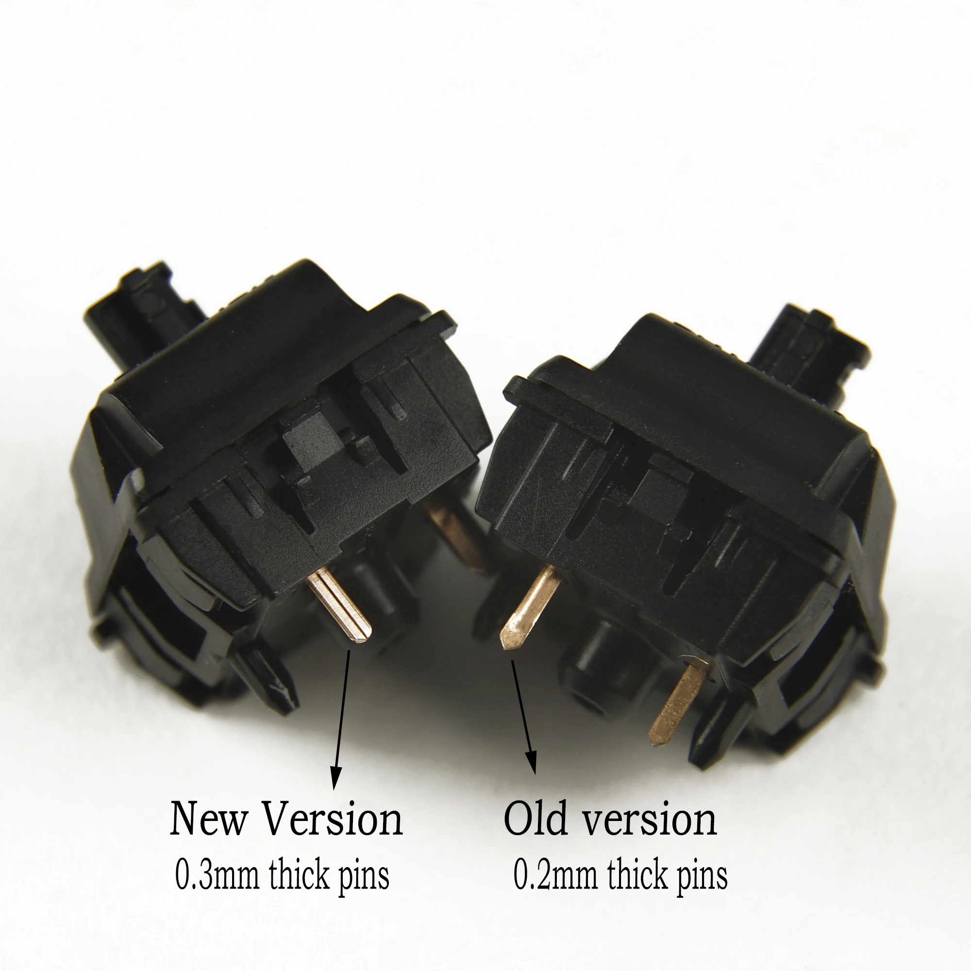 Фото Gateron Oil King Pre Lubed 5pin переключатели 55g линейная механическая клавиатура настраиваемый переключатель №3