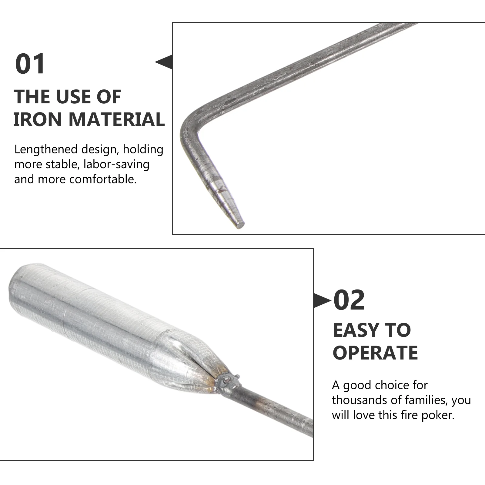 Угольный крючок для костра многофункциональные щипцы камина инструменты