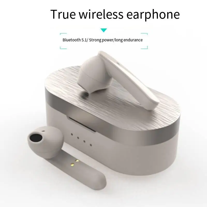 Новинка 2023 MS-T12 Bluetooth-гарнитура 5 1 True Wireless Motion полувкладыши сенсорные черные