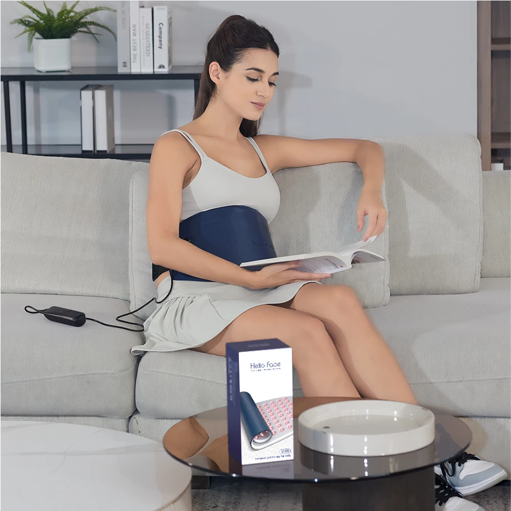 Новейший 2024 женский косметический пояс светодиодный светотерапевтический 630 нм