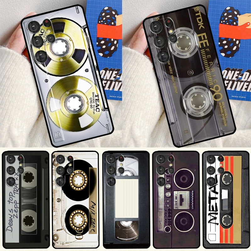 Чехол в стиле ретро для Samsung Galaxy S23 S22 S21 Ultra Note 20 S8 S9 S10 10 Plus S20 FE |