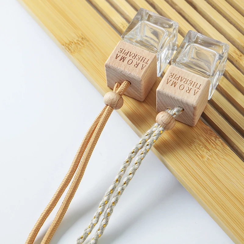 1 шт. универсальный автомобильный кулон для духов квадратная крышка пустая