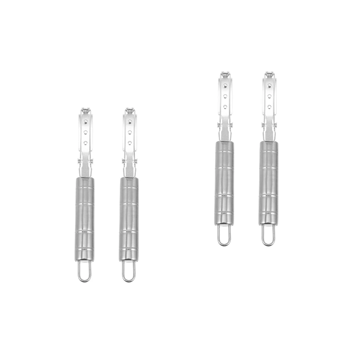 

4 Pcs Hair Removing Stainless Steel Hair Scraper Hair Razor without