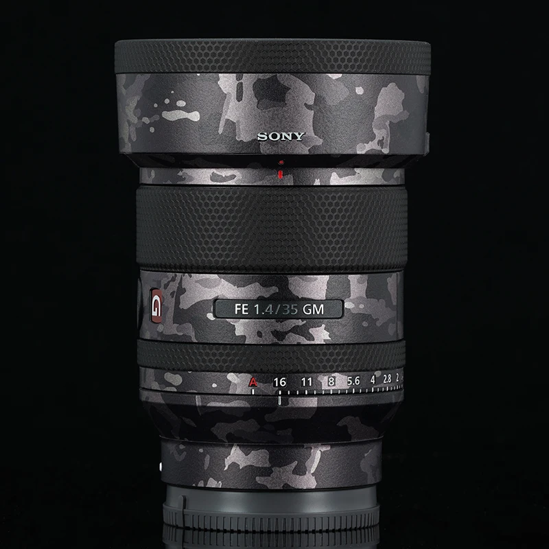 Фото Mebont для Sony 35f1.4gm кожи Sony FE 35 мм F1.4 GM наклейка на объектив камеры защитная пленка полная защита без остатков №3