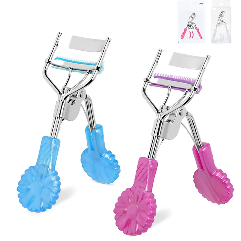 

1PC Eyelash Curlers With Comb Fashion Professional Makeup Eyelash Curling Clip Cosmetic Eyelashes Beauty Makeup Tool Accessories