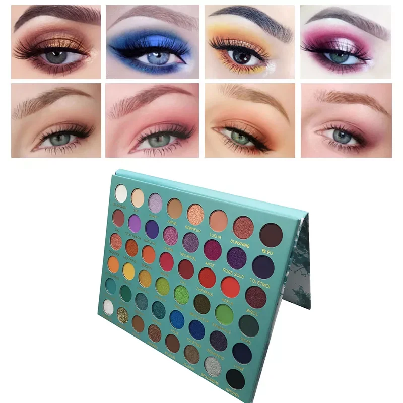 

NEW2023 48-Color Eyeshadow Palette Pearly Matte Highly Pigmented Eyeshadow Easy To Color Long-lasting Eyeshadow Powder TSLM1