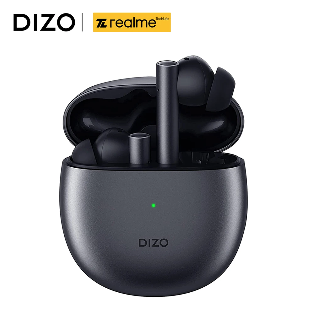 

Realme DIZO GoPods ANC Bluetooth Earphone Active Noise Cancelling HiFi Sports Waterproof TWS Wireless Earbuds Headphones