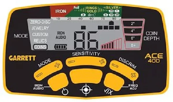 Ground metal detector Garrett Ace 400i Rus | Инструменты