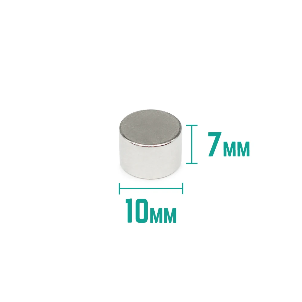 

10/20/30/50/100PCS 10*7 Round Powerful Strong Magnetic Magnets N35 10x7 Disc Permanent Neodymium Magnet 10mm x 7mm 10x7mm