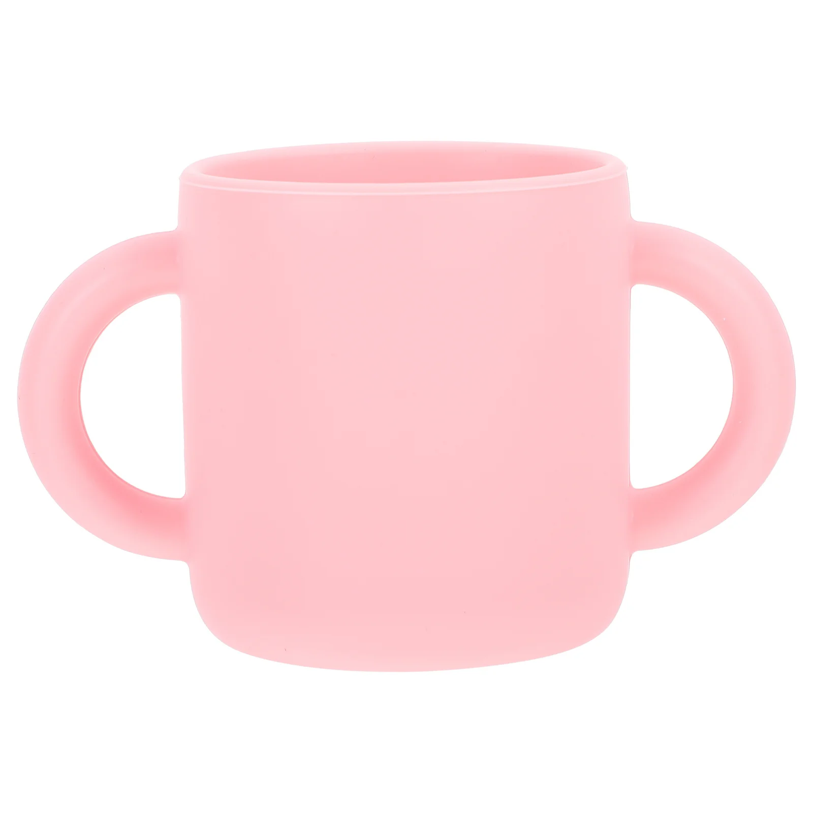 

Child Silicone Binaural Water Cup Baby Bottle Cup Baby Training Water Cup