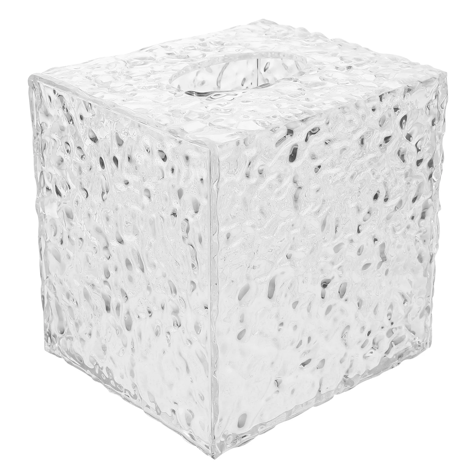 

Roll Paper Modern Tissue Holder Napkin Storage Case Home Desktop Decor Holders Tables