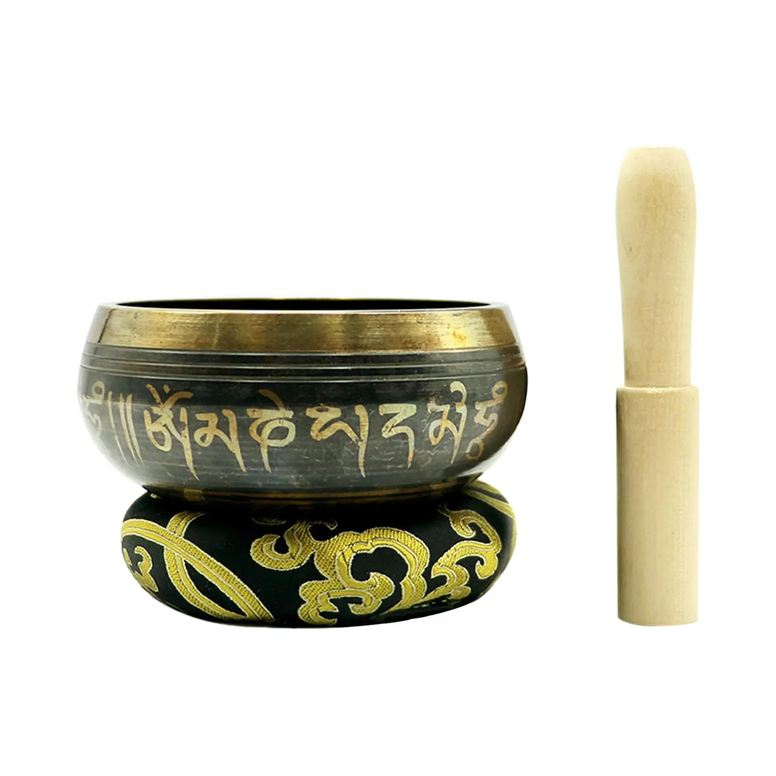 

Тибетские поющие чаши в комплекте, красивый звук для медитации, звук для внимательности, музыкальный инструмент, йога