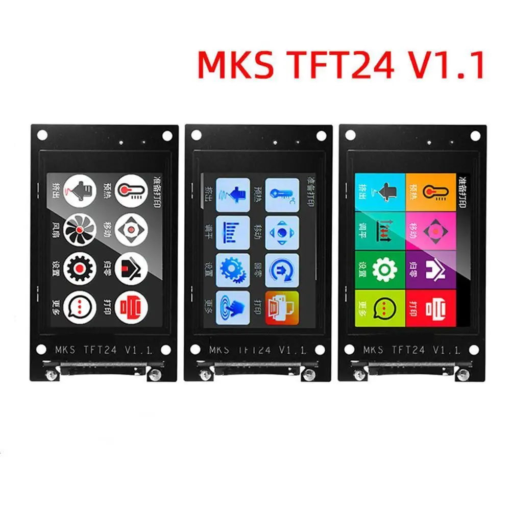 

3d Printer Display MKS TFT 24V1.1 Screen Rep Rap LCD Unit Controller Full Color Splash Screen Monitor TFT24 Touchscreen