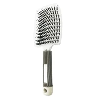 curved vented professional detangling comb portable home massage hair brush styling tools fast drying barber hairdressing salon