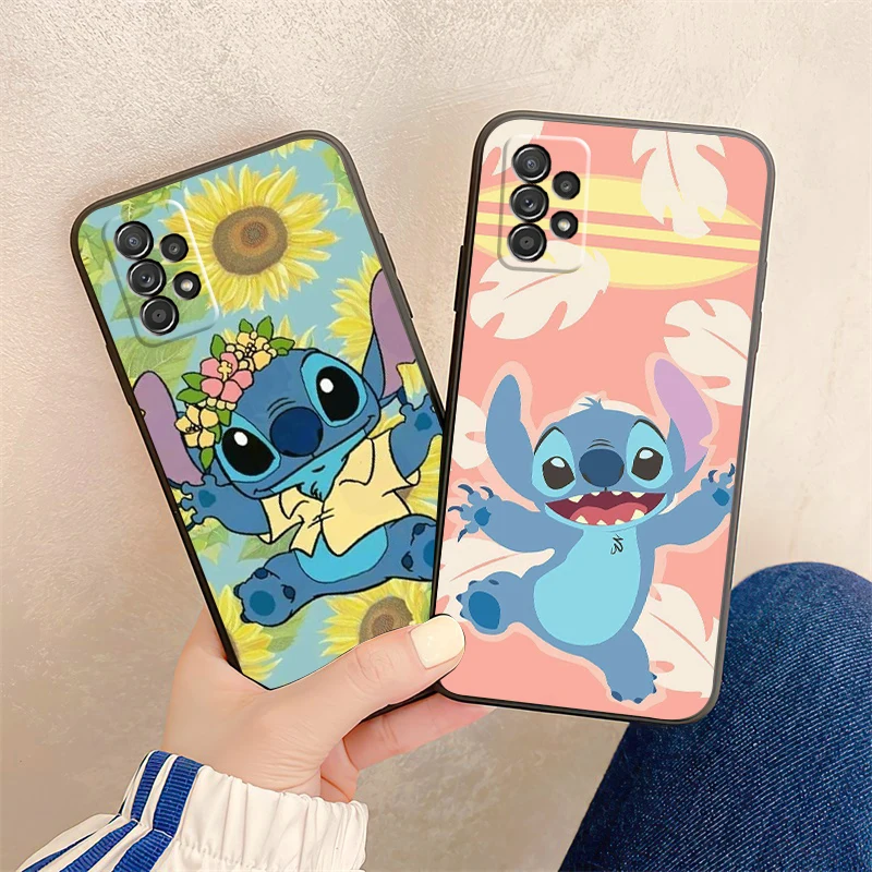 

Disney Stitch MIQI Phone Cases For Samsung Galaxy S20 FE S20 Lite S8 Plus S9 Plus S10 S10E S10 Lite M11 M12 Coque Back Cover