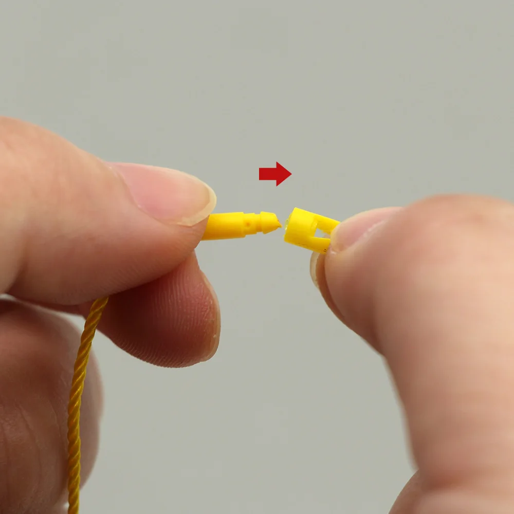 Этикетки для одежды из полиэстера веревочный шнур пластиковые яркие подвесные