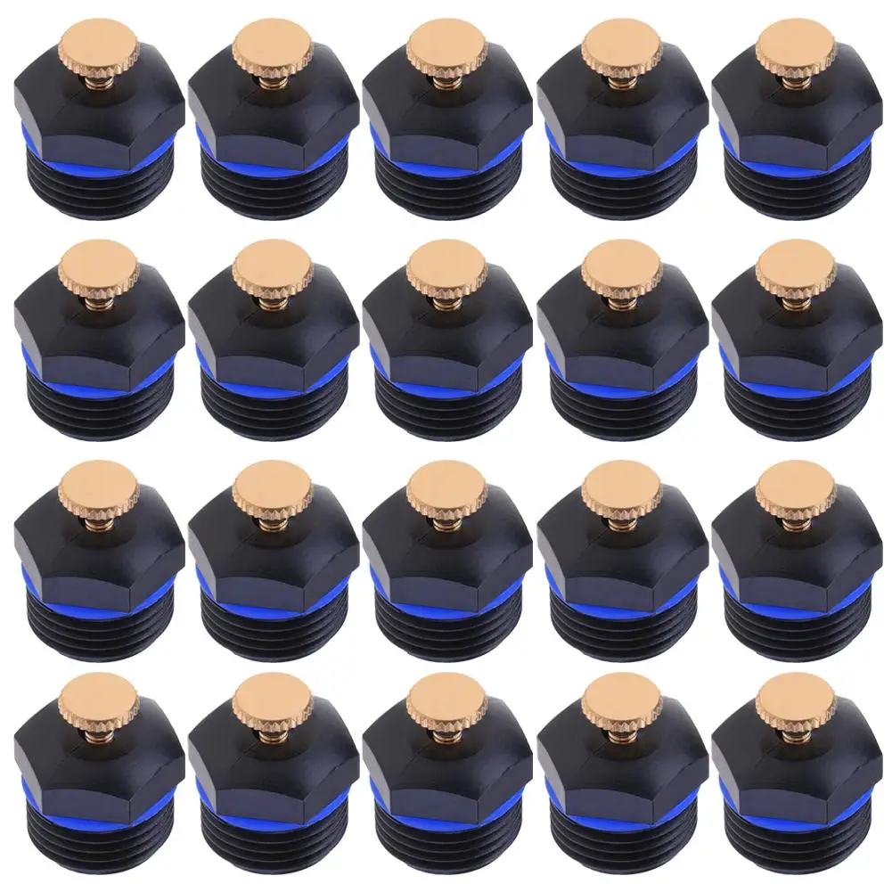 

20pcs 1/2'' Garden Sprinklers Micro Flow Dripper Drip Head Irrigation Tool Lawn Watering Sprinkler Heads Atomization Nozzle