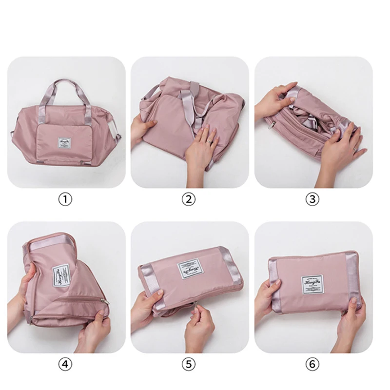 2021 New Travel Bags Waterproof Sports Fitness Yoga Bag Handbag Women Multifunctional Foldable Expansion Storage Outdoor | Спорт и