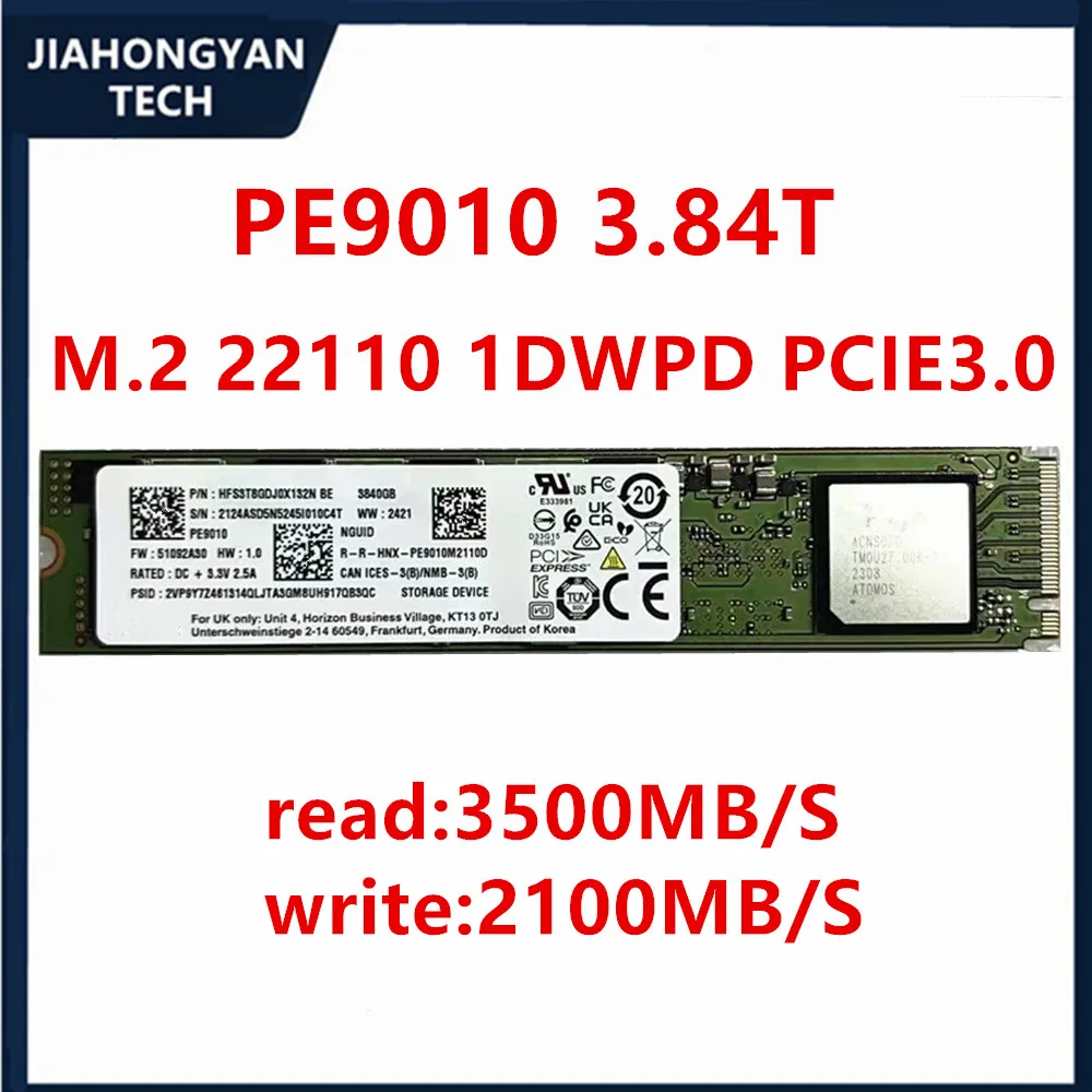 Новый оригинальный для SK hynix PE9010 3 84 T M2 22110 PCIE NVME enterprise SSD 1dwpd