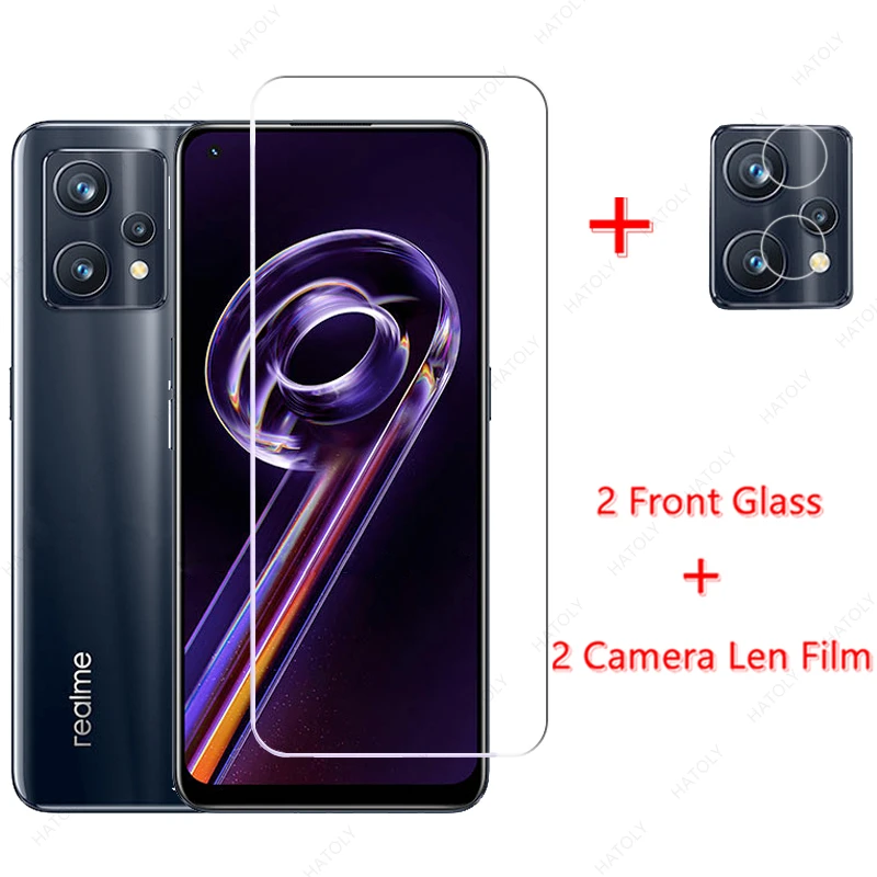 

Glass Realme 9 Pro Plus Full Glue Tempered Glass for Realme 9 Pro Plus Screen Protector Camera Glass for Realme 9i 8S 8i 8 5G 4G