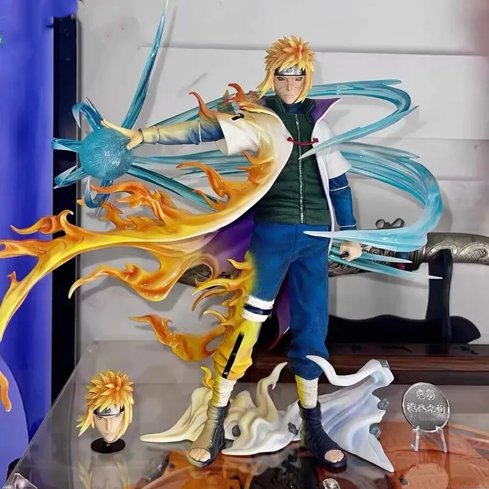 

29cm Anime Naruto Series Fourth Namikaze Minato PVC Figure Collection Decoration Model Home Decoration Creative Gift