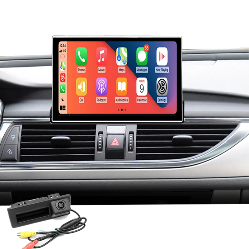 

Wireless Carplay Android 11 Car radio for Audi A6 C7 A7 2012-2018 Wifi 4G 8Core 4GB 64GB GPS Navi Multimedia