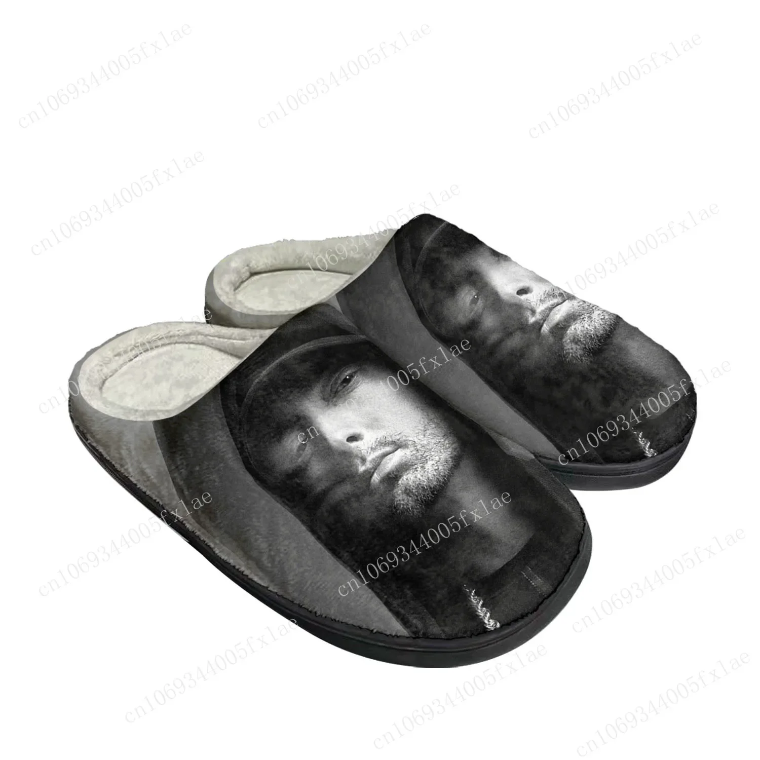 Популярные Музыкальные домашние хлопковые тапочки Eminem в стиле хип-хоп мужские и