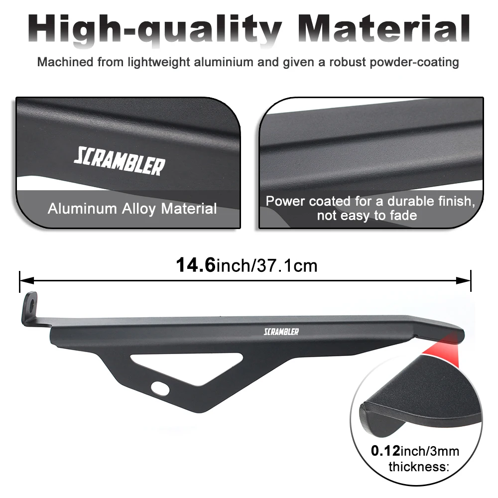 Защитная защита цепи мотоцикла для Ducati Scrambler 800 сани пустыни Fasthouse полная